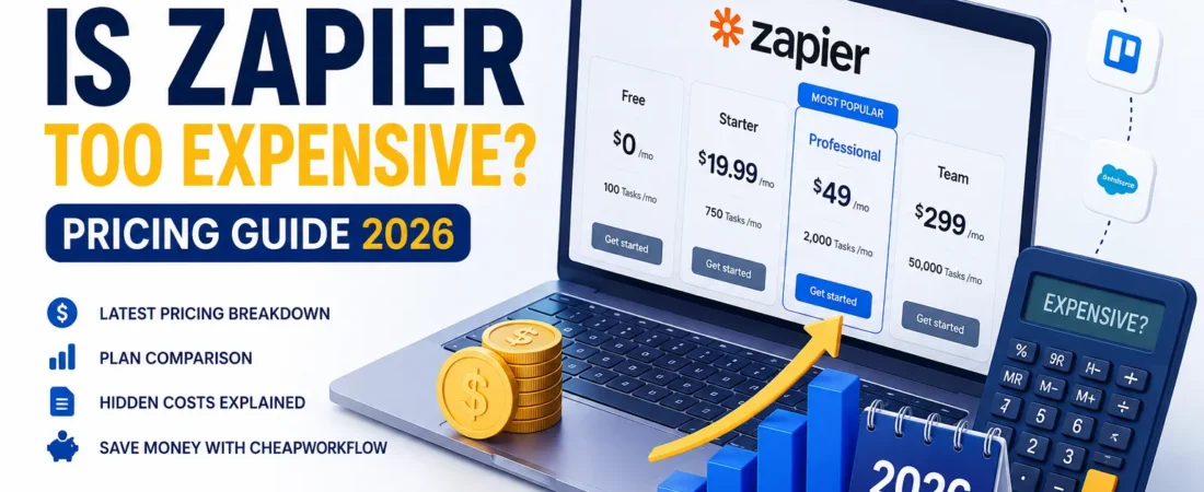 Is Zapier Too Expensive? A Practical Look at Zapier Pricing in 2026