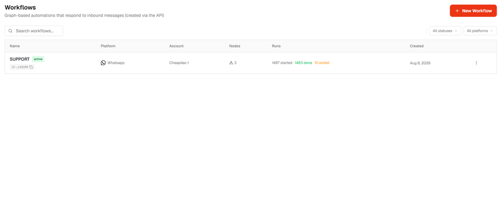 Automate workflow