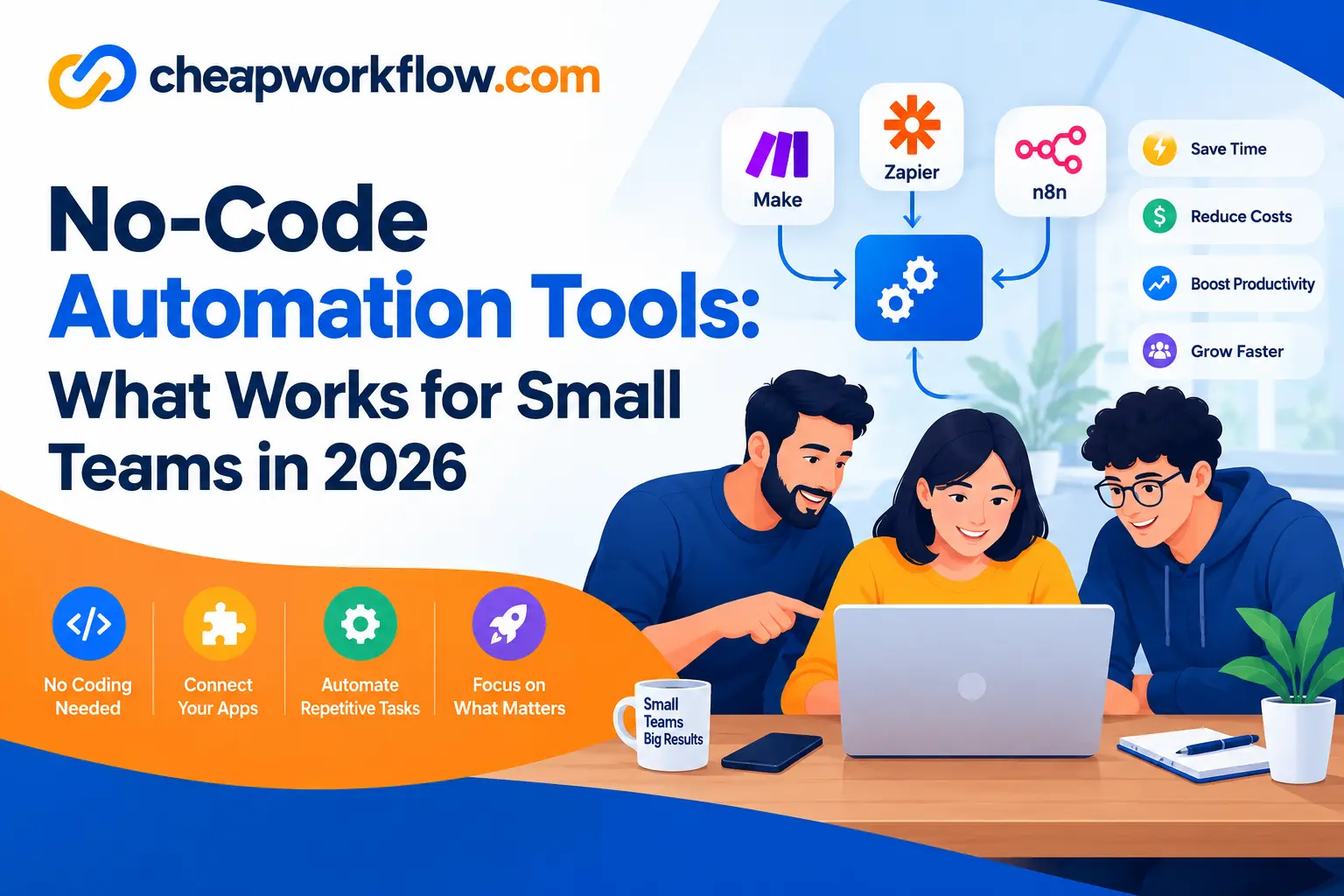 No-Code Automation Tools: What Works for Small Teams in 2026