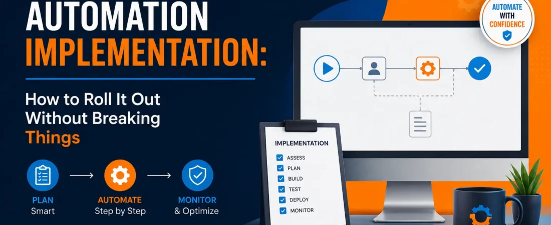 Workflow Automation Implementation: How to Roll It Out Without Breaking Things