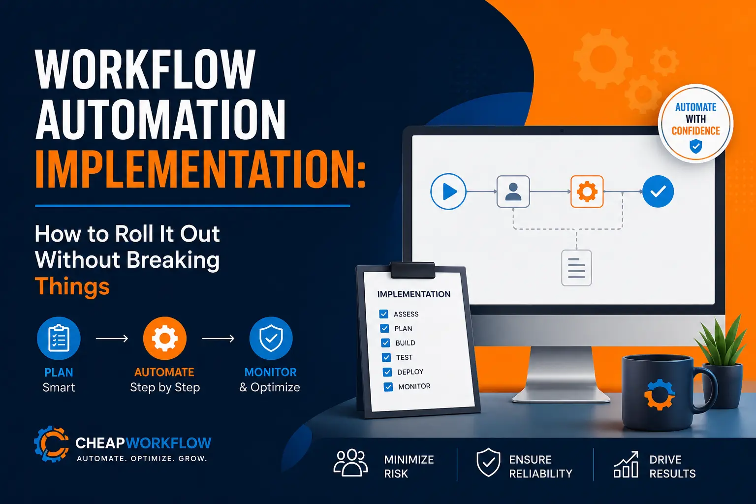 Workflow Automation Implementation: How to Roll It Out Without Breaking Things
