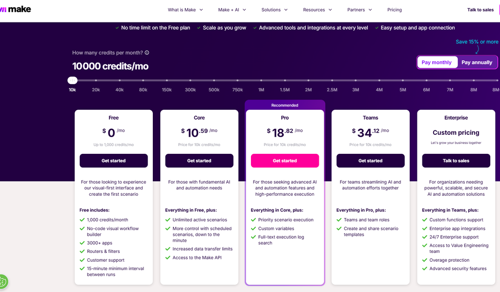 Make Pricing
