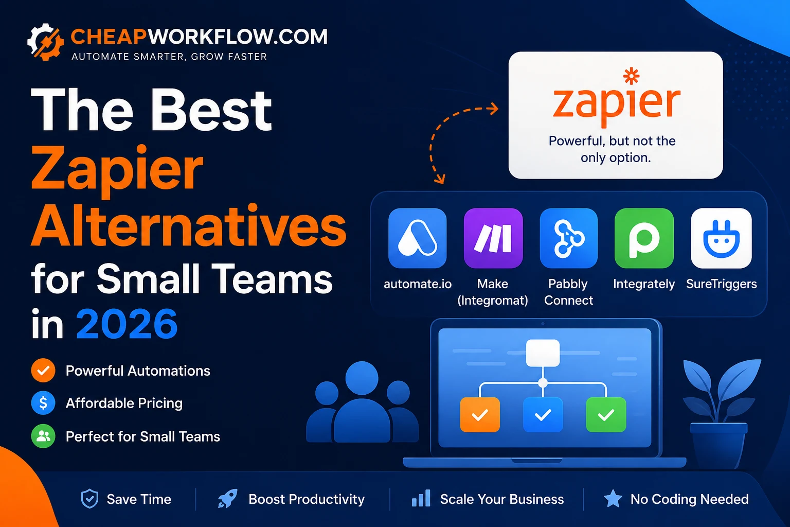 The Best Zapier Alternatives for Small Teams in 2026